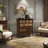 American style 9 drawer painted accent cabinet