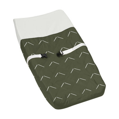 Housse de matelas à langer Diamond Tuft Hunter par Sweet Jojo Designs
