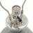 D15x23" Glass Table Lamp Bottel Shape