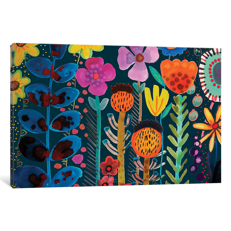 Silk Road, peinture sur toile, H 8 po x l 12 po x P 0,75 po, Toile tendue