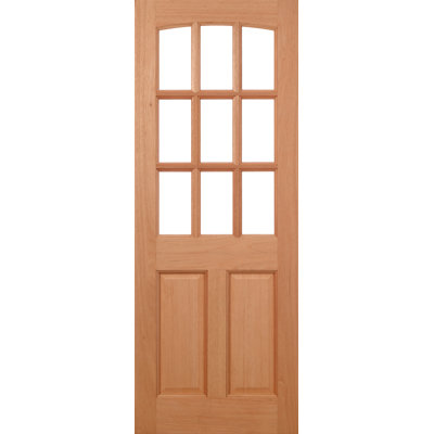 Georgia Unglazed Hardwood External Door