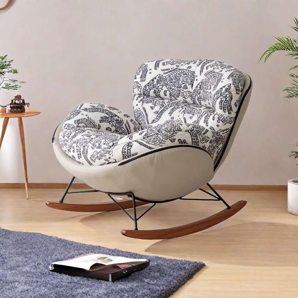 SUPROT Vintage Embroidered Rocking Chair Rocking Chair | Wayfair