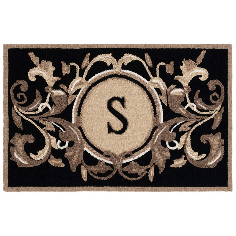 Paillasson Beldegg, Noir / brun, Q, L 30 po x L 48 po