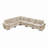 6-Piece Modular Sectional Sofa Set-1152679365
