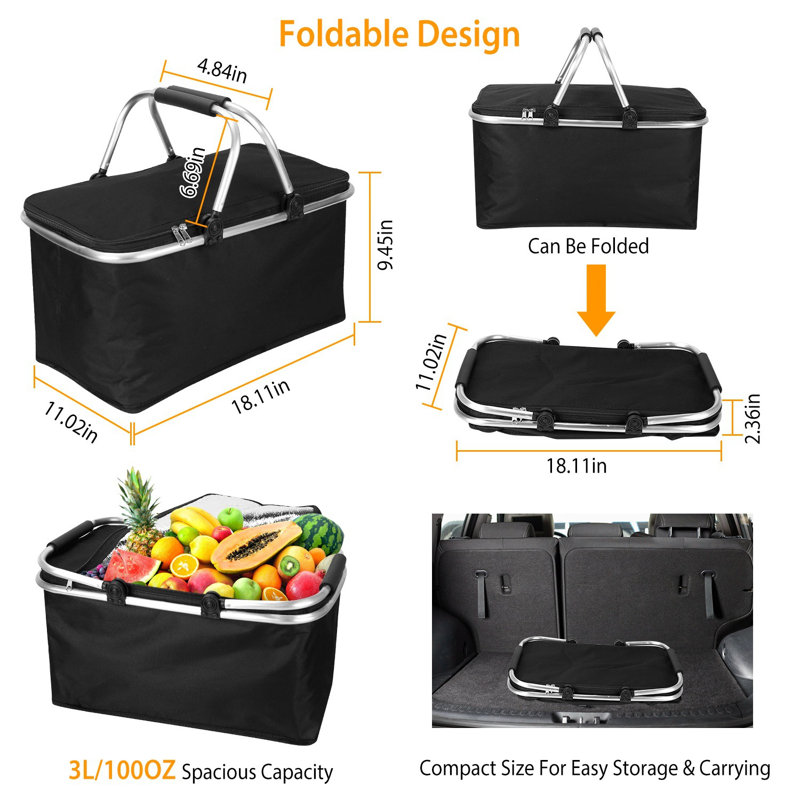 Edge Collections 8 Quarts Cooler Cover in Black