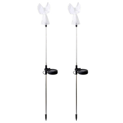 Clear Solar Powered Pathway Light