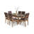 Glass Top Dining Table