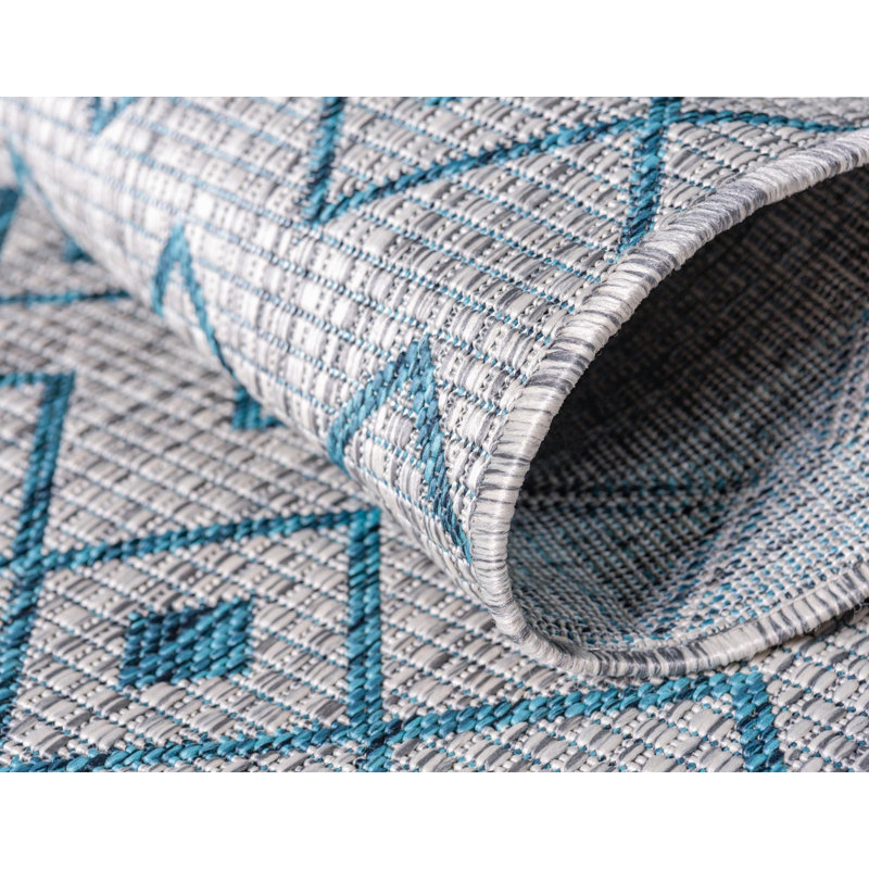 Tapis d'extérieur Preen, Rond 10 pi 8 po