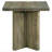 Donovan Mango Brown Square Solid Wood End Table