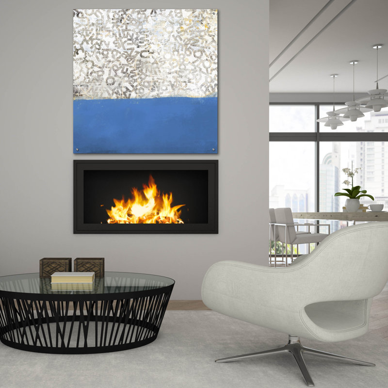  «Almost There 3» par Laura Gibson, art mural en verre acrylique, 36 po x 36 po, H 36 po x l 36 po