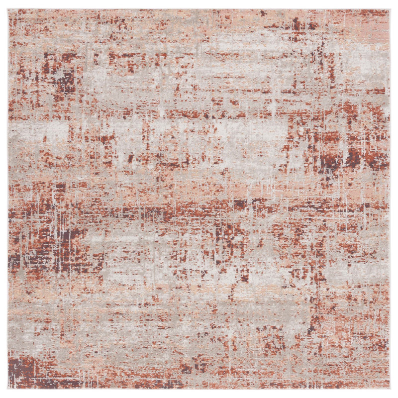Madison 800 Performance Abstract Rug, Square 6'7"
