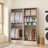  Closet System with 2 Hanging Rods-1382499650