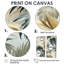 «Whispering Palms Tropical» - Art mural tropical-1674221869-1674221870-1674221868