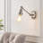 Edmont Iron Plug-in Swing Arm Sconce-1009225664