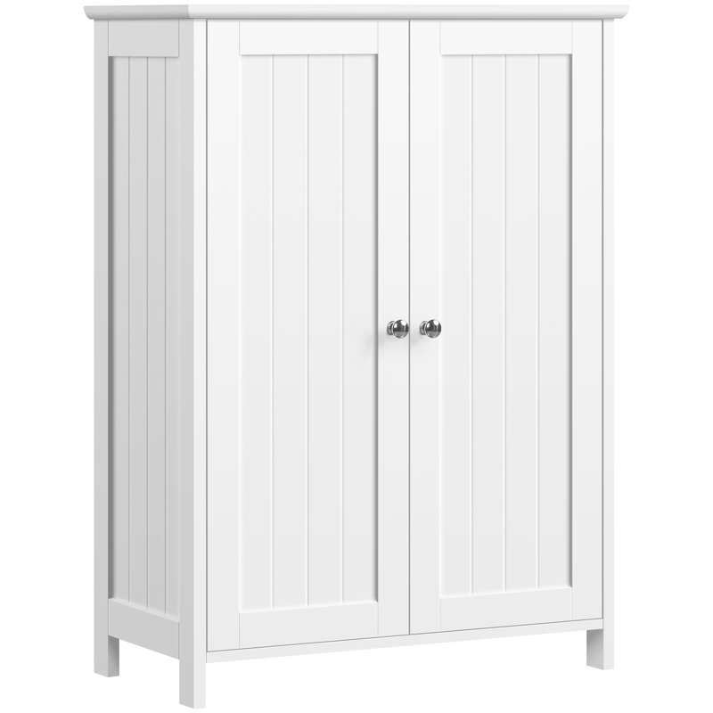 Armoire de salle de bain autoportante Annia l 23,6 po x H 31,7 po x P 12 po Annia, Blanc