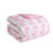 Betsey Johnson Bow Stripe Pink Reversible Bed Set-100023092