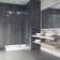 Winslow 48" W x 36" D x 80" H Sliding Frameless Shower Enclosure with 3/8  Clear Glass&Base