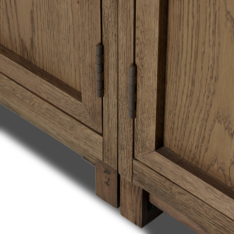 Millie China Cabinet, Drifted Oak
