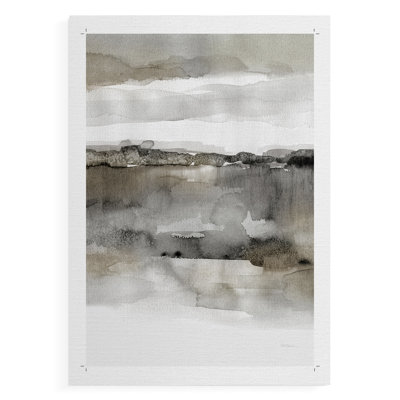 Harmonie neutre - impression sur toile seulement - non encadrée