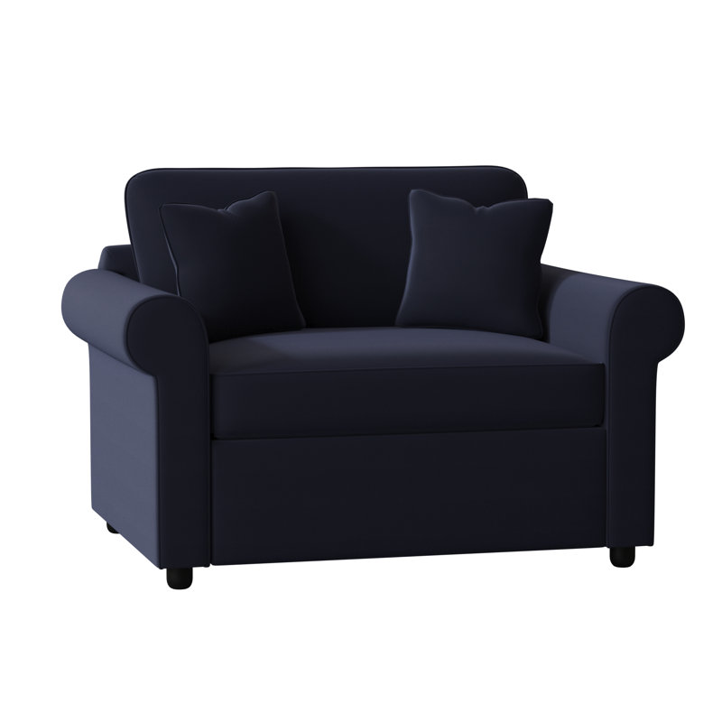 Warrington Upholstered Accent Chair, Canvas Navy Sunbrella® Canvas
