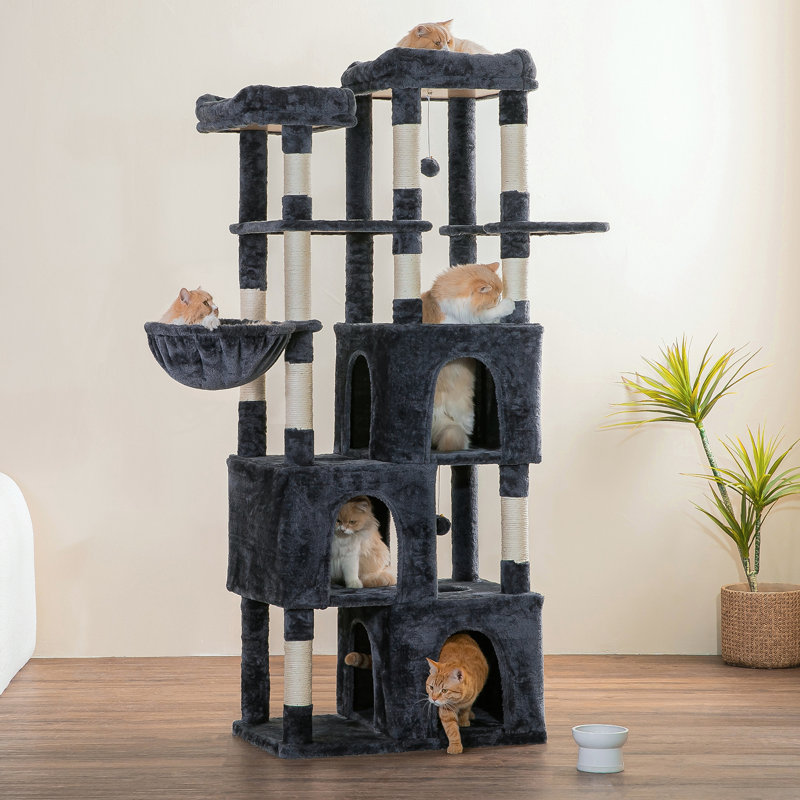 Arbre à chat 70 "Dandry, Gris foncé