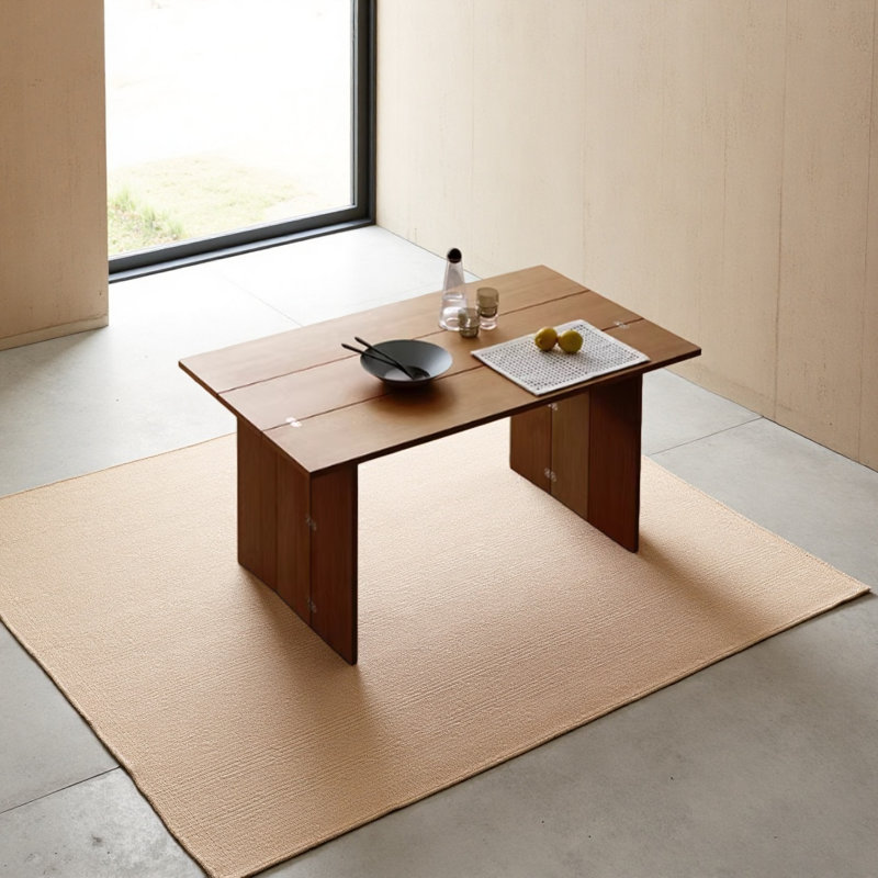 Bureau pliable en chêne
