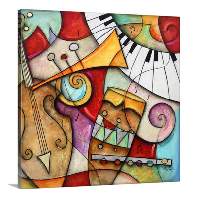 « ii » par eric waugh, reproduction d’art Jazz Makers