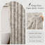 Rideau de douche en lin Farmhouse-1094232905