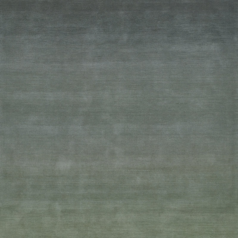 Momeni Hand Loomed Wool Ombre Area Rug in Green, Rectangle 5' x 8'