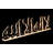Elegant Kalima Led Crystal Sign With Stainless Steel Base - 60" Illuminated Arabic Calligraphy Décor