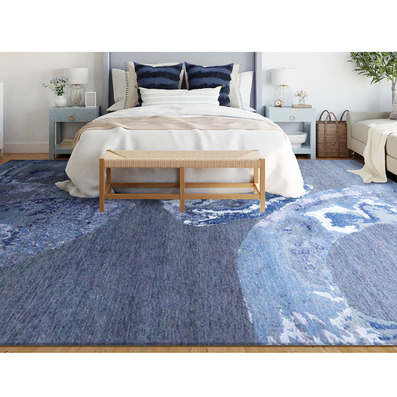 Abstract Area Rug, Rectangle 6' x 9'