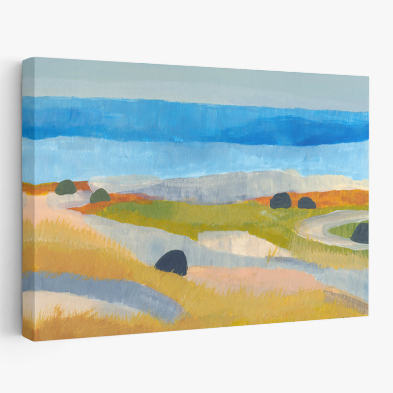Un champ en Islande - Art contemporain de paysages, H 24 po x l 16 po