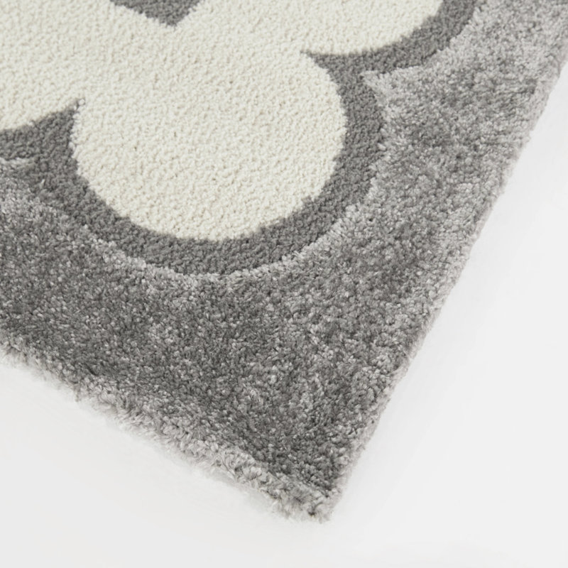 Tapis gris Wendell, Rectangle 5 pi 3 po x 7 pi