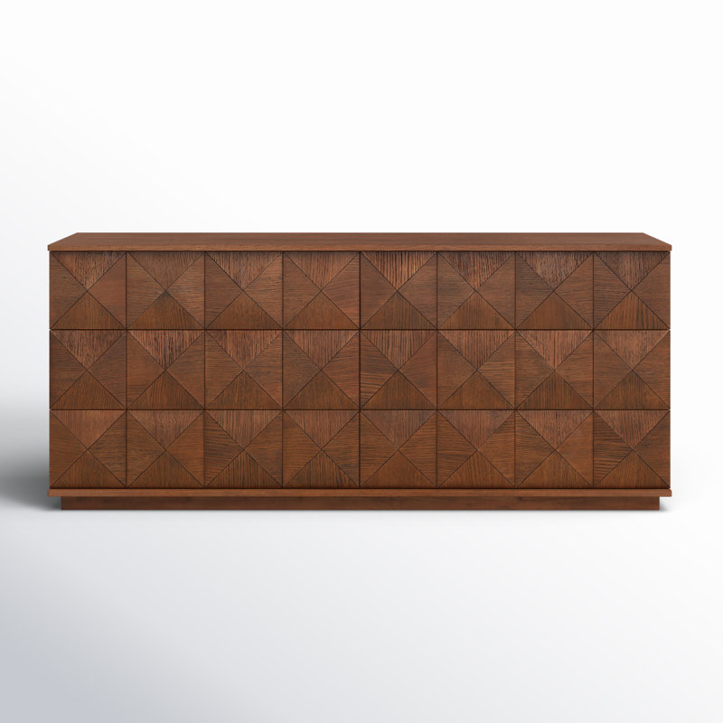Iriye 63'' W 6 - Drawer Dresser, Walnut