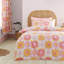 Retro Daisy Reversible Duvet Cover Set-100892178