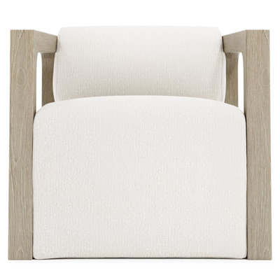 Leilani Outdoor Teak Swivel Lounge Chair