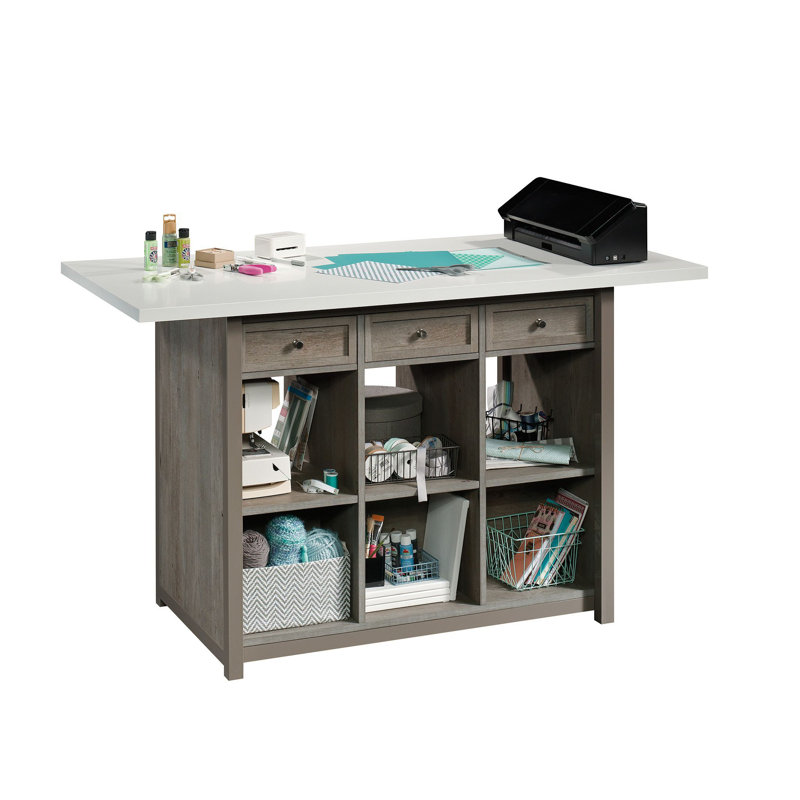 Table de travail Craft Pro Series Mo, H 28,543 po x l 39,291 po x P 19,488 po, Gris