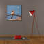 «Epic Graffiti», oiseau chanteur n ° 8, par Lucia Heffernan, art mural sur toile, 26 po x 26 po-1661854063