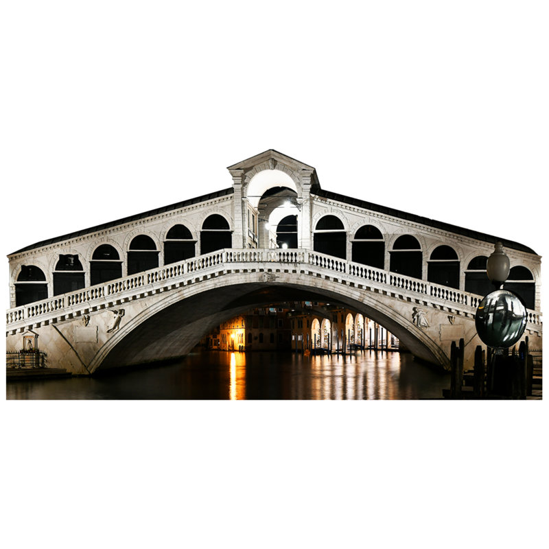 H13167 Pont du Rialto, Venise, Italie, carton