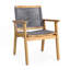 Chaises club en bois, chaise de salle à manger