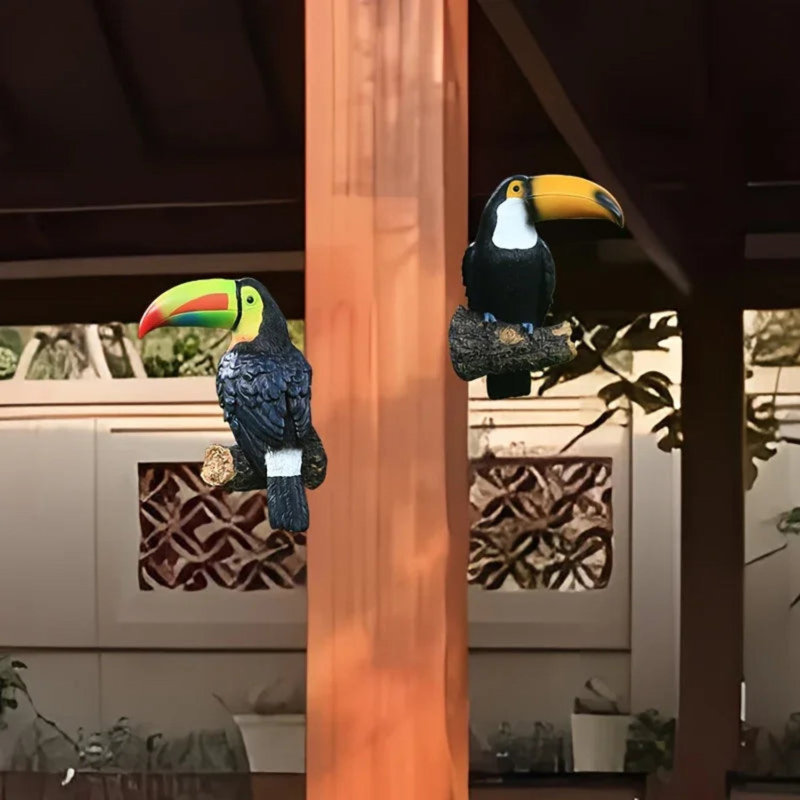 Toucan Garden Statue For Indoor & Outdoor Decor
