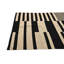 Tapis noir et blanc Orta
