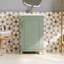Petit meuble-lavabo moderne de 20 pouces avec lavabo en céramique et 1 porte à fermeture en douceur-271618961-271618964