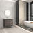 Teillo 30'' Single Bathroom Vanity with Resin Top