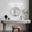  Luminaire de salle de bain 40 po à DEL à intensité variable, chrome moderne pour salle de bain avec miroir-1202390188-1202390190