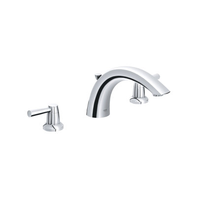 Robinet de baignoire romaine à deux poignées Arden®
