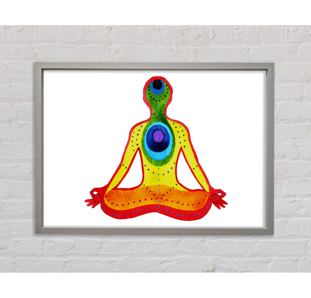 Chakra Meditation Farben 5 - Drucken