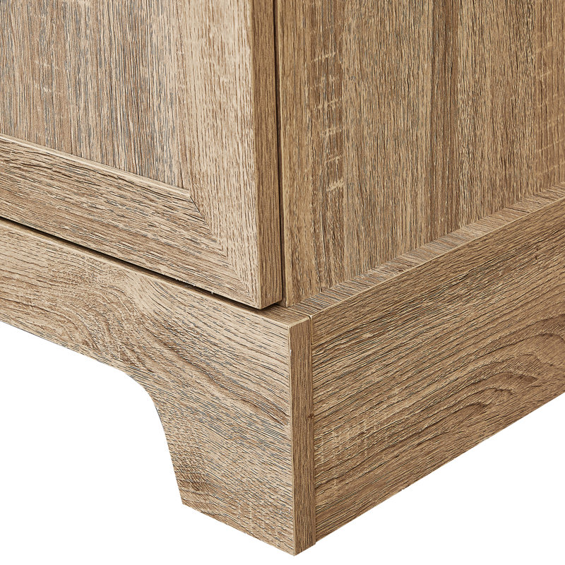 Harriett 71.2'' Freestanding Bathroom Cabinet, Brown