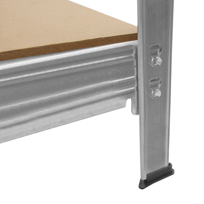 Cooksville 200cm W Steel Height -Adjustable Shelving Unit