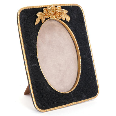 Vintage Photo Frame with Traditional Style, Natural Stone Powder & Polyresin